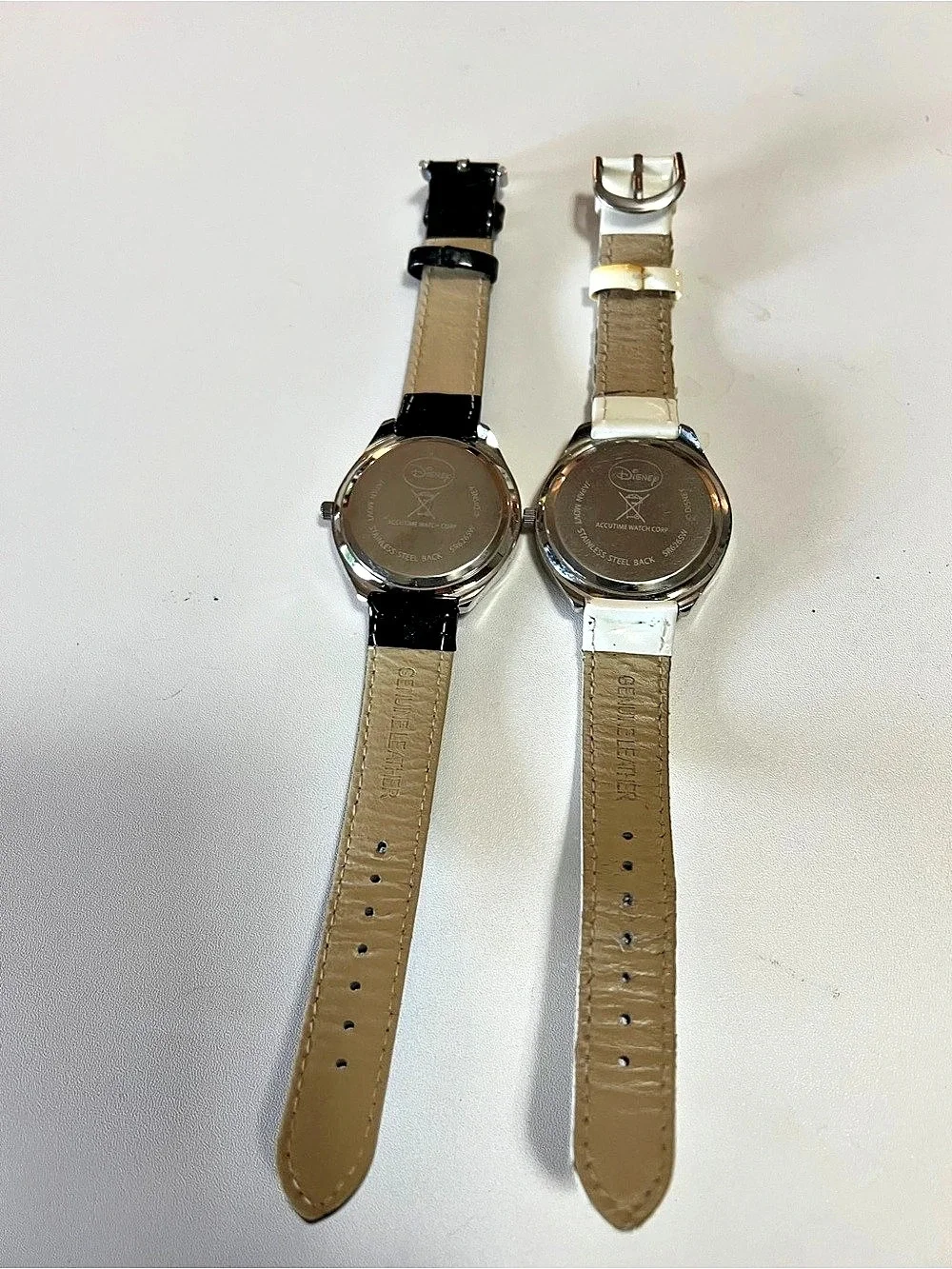 Disney Minnie Mouse and Mickey Mouse watches Rhinestone Black & White